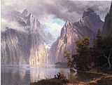 Scene in the Sierra Nevada by Albert Bierstadt